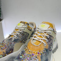 JOIAPARIS sneaker arancione/strass