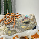 JOIAPARIS sneaker arancione doppio laccio