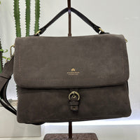 Cuoieria Fiorentina suede moro linea EVA SOFT grande