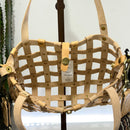 Campomaggi borsa VALERIA vacchetta e rivetti oro