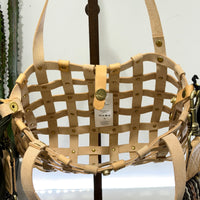 Campomaggi borsa VALERIA vacchetta e rivetti oro