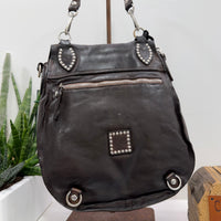 Campomaggi zaino OLIVIA moro borchie