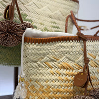 Gianni Chiarini borsa PALOMA RAFIA intrecciata dimensione grande