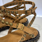 ASH sandalo modello PRECIOUS suede moka