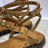 ASH sandalo modello PRECIOUS suede moka