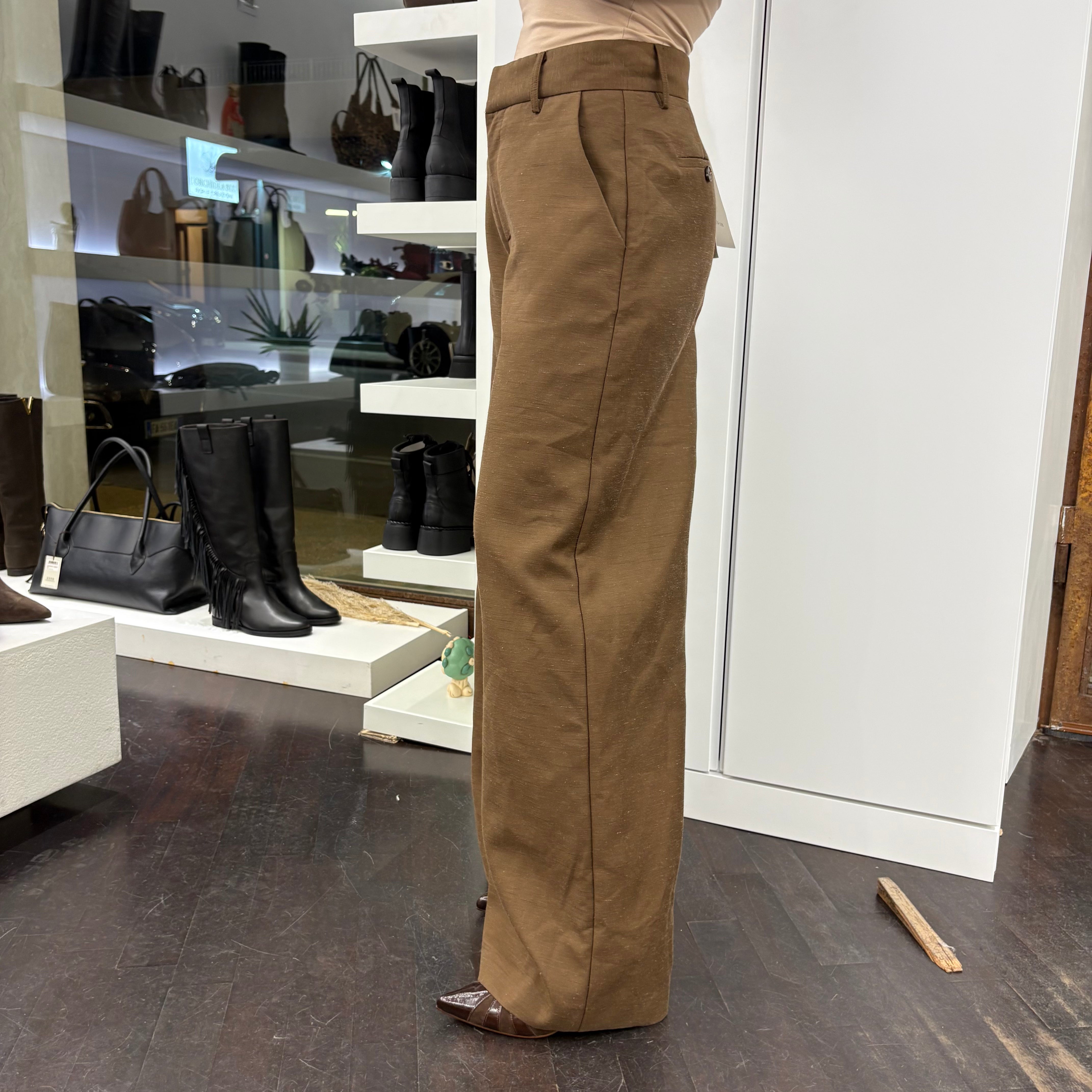 Pantalone QUANTO MI PIACE marrone