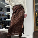 Gonna longuette paillettes moro