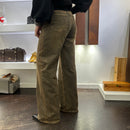 Pantalone jeans IMIMY  lavaggio cuoio