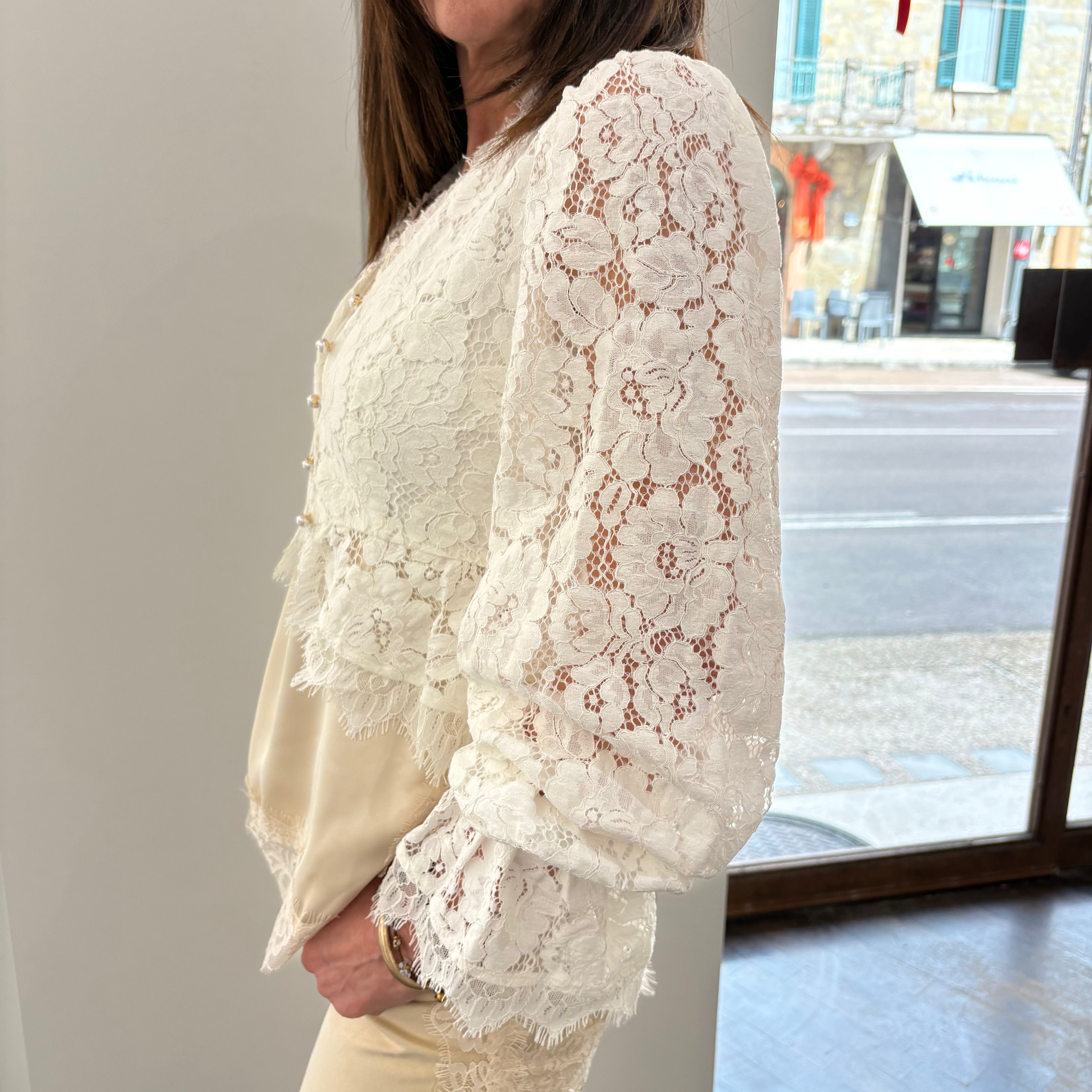 Camicia in pizzo