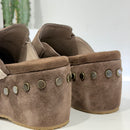 Mou SABOT suede moro