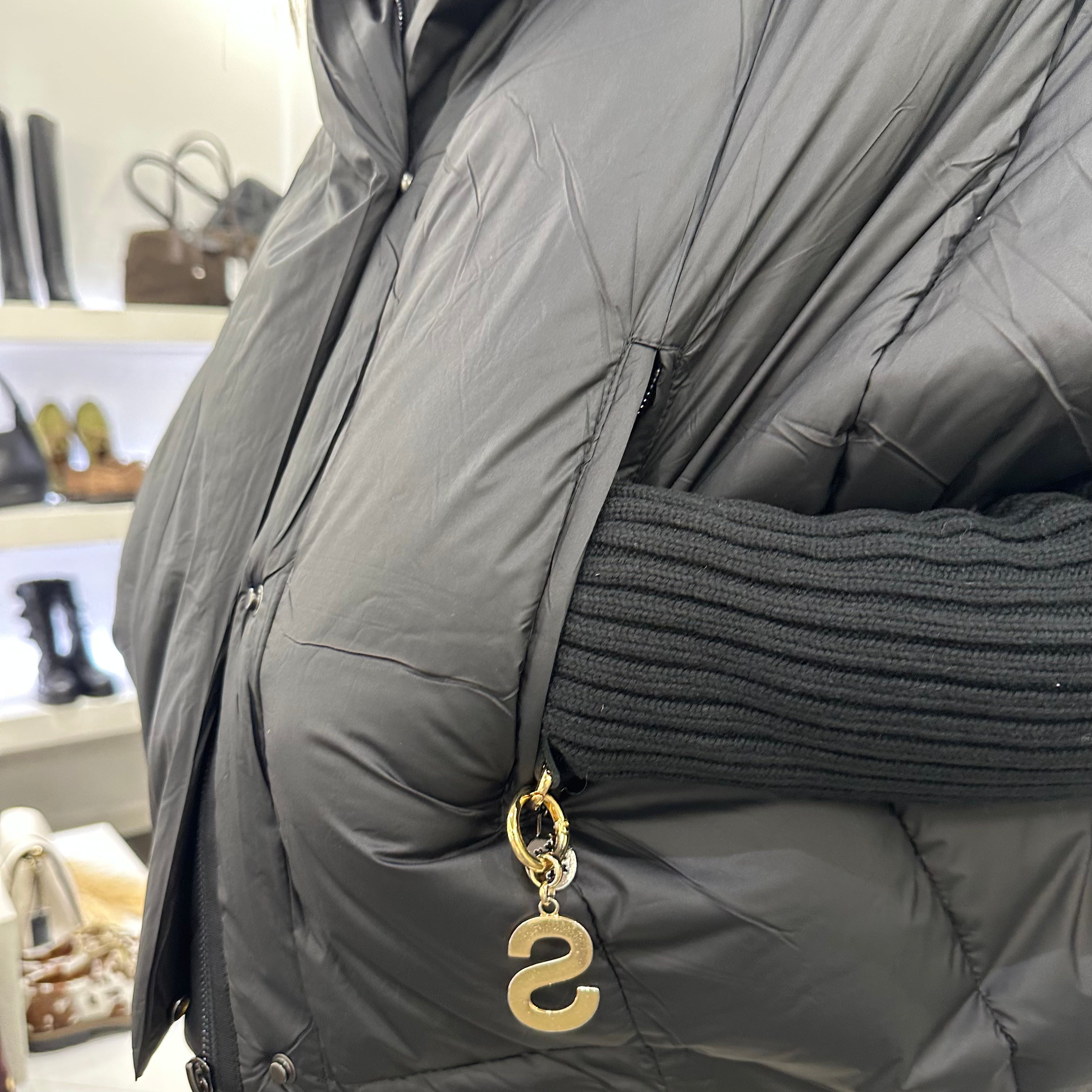 Giacca piumino OVETTO color nero