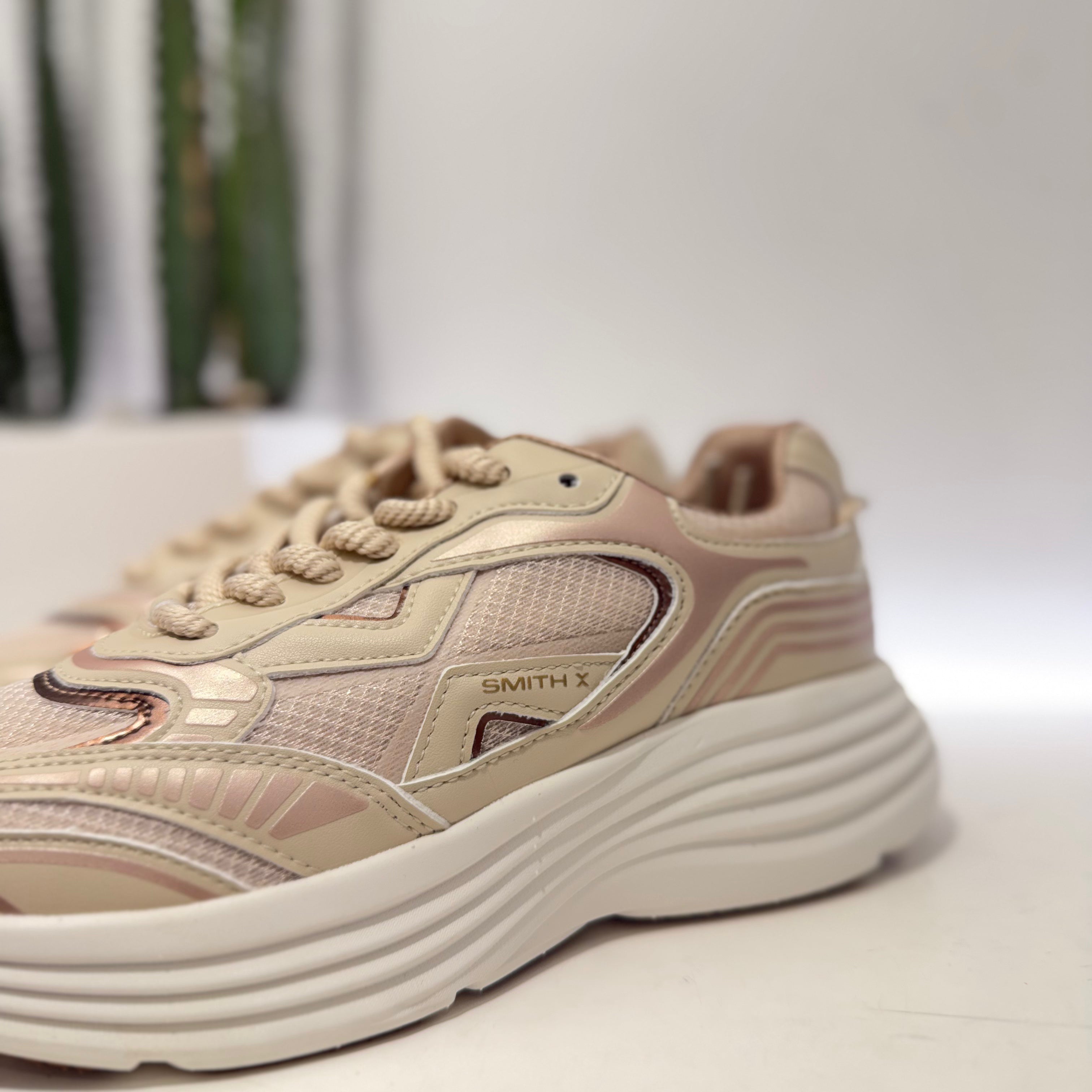 SMITH X sneakers CREAM beige