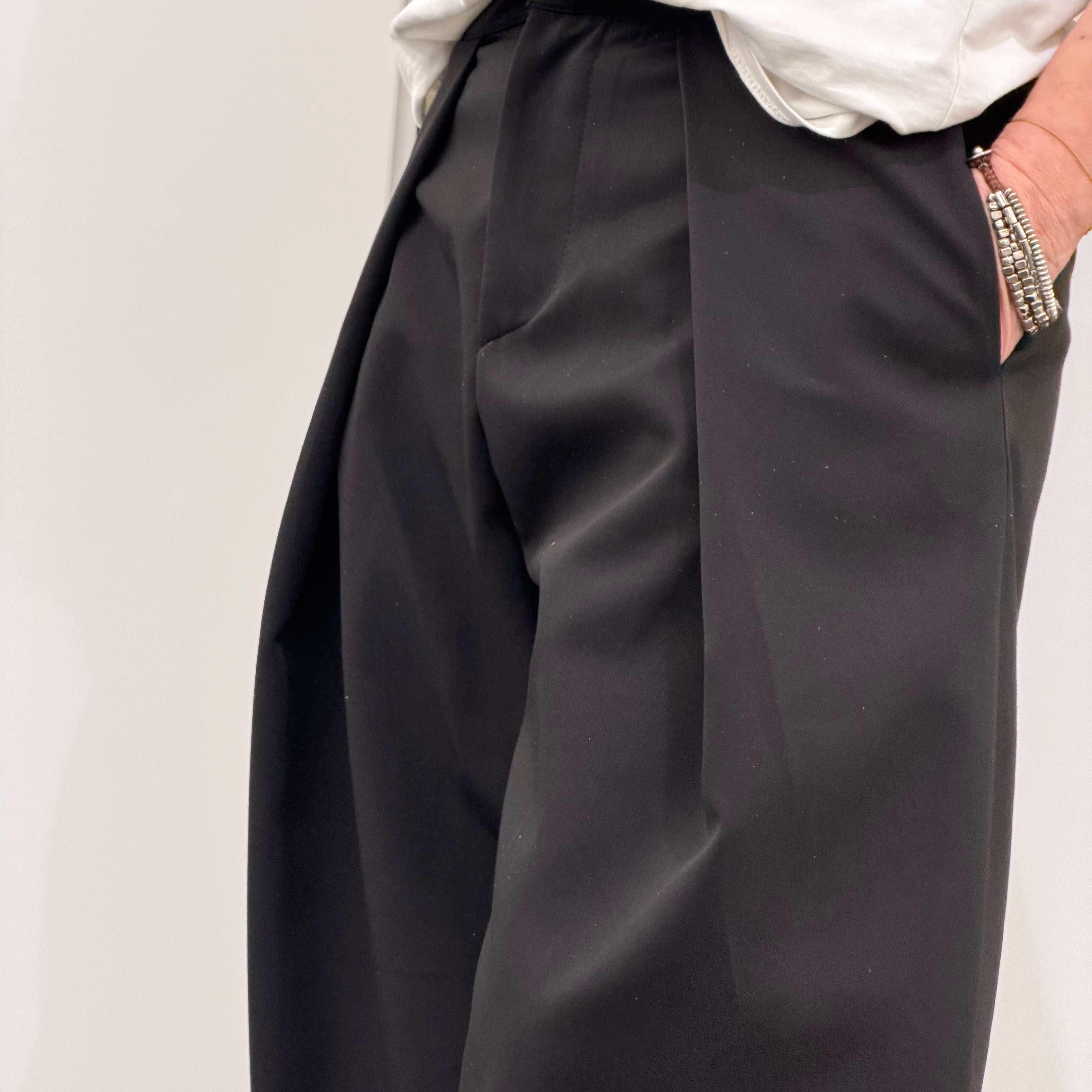Pantalone ovetto nero