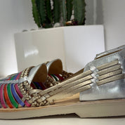 Mocassino TJ multicolor intrecciato