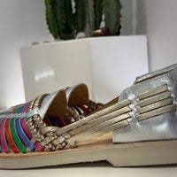 Mocassino TJ multicolor intrecciato