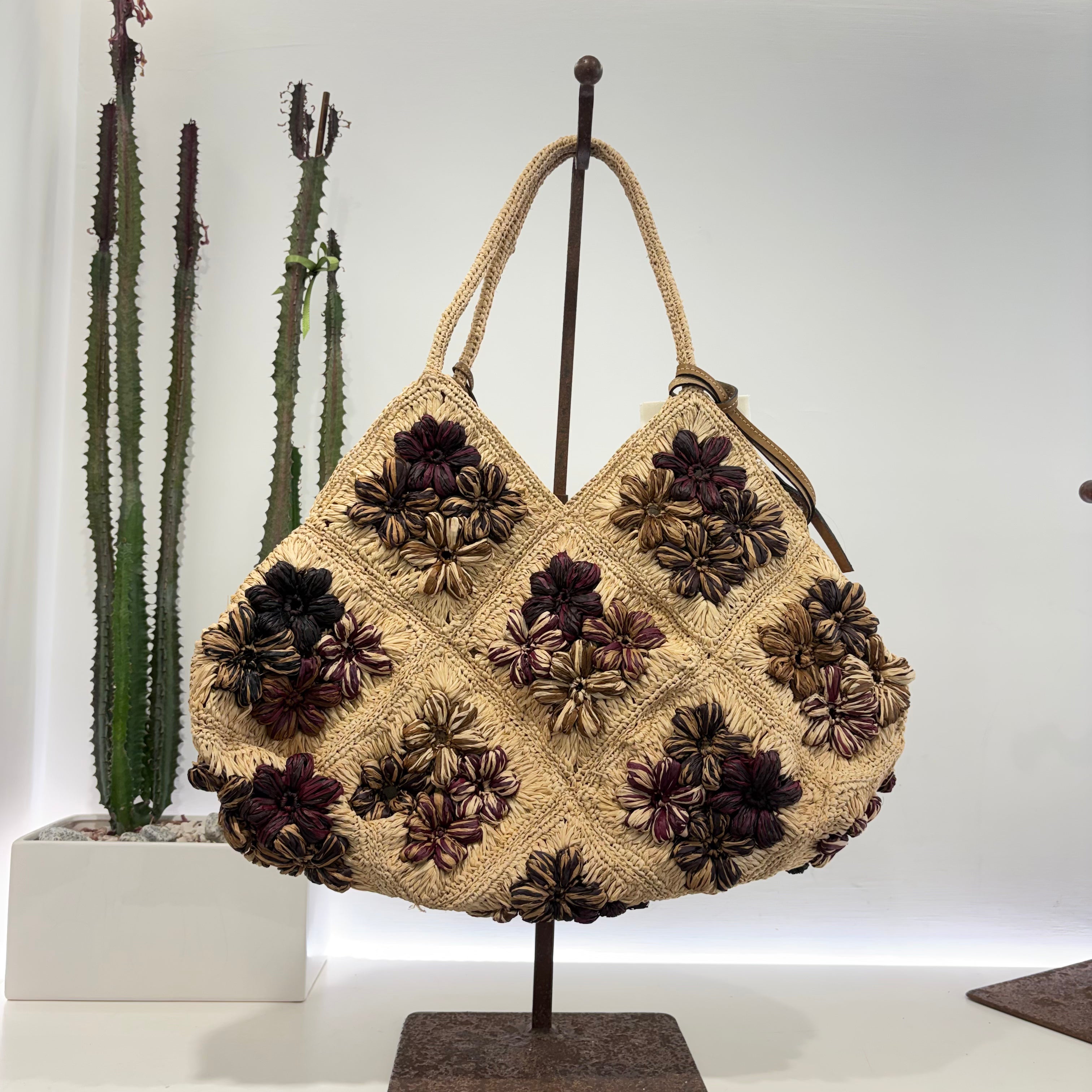 Afar borsa intrecciata a mano DESIRÈ