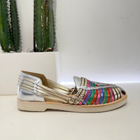 Mocassino TJ multicolor intrecciato