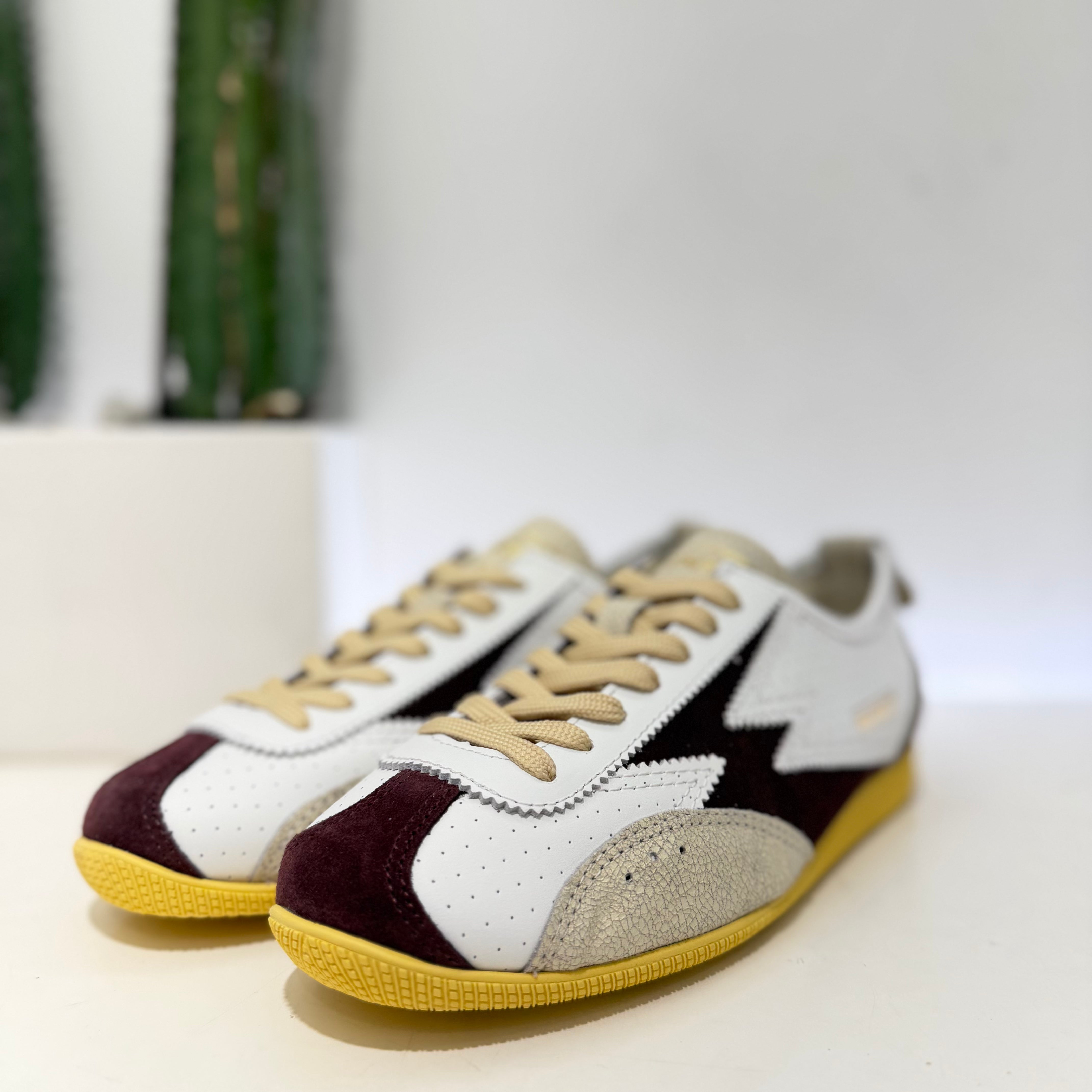 Moa sneakers modello IKIGAI bowling bordeaux