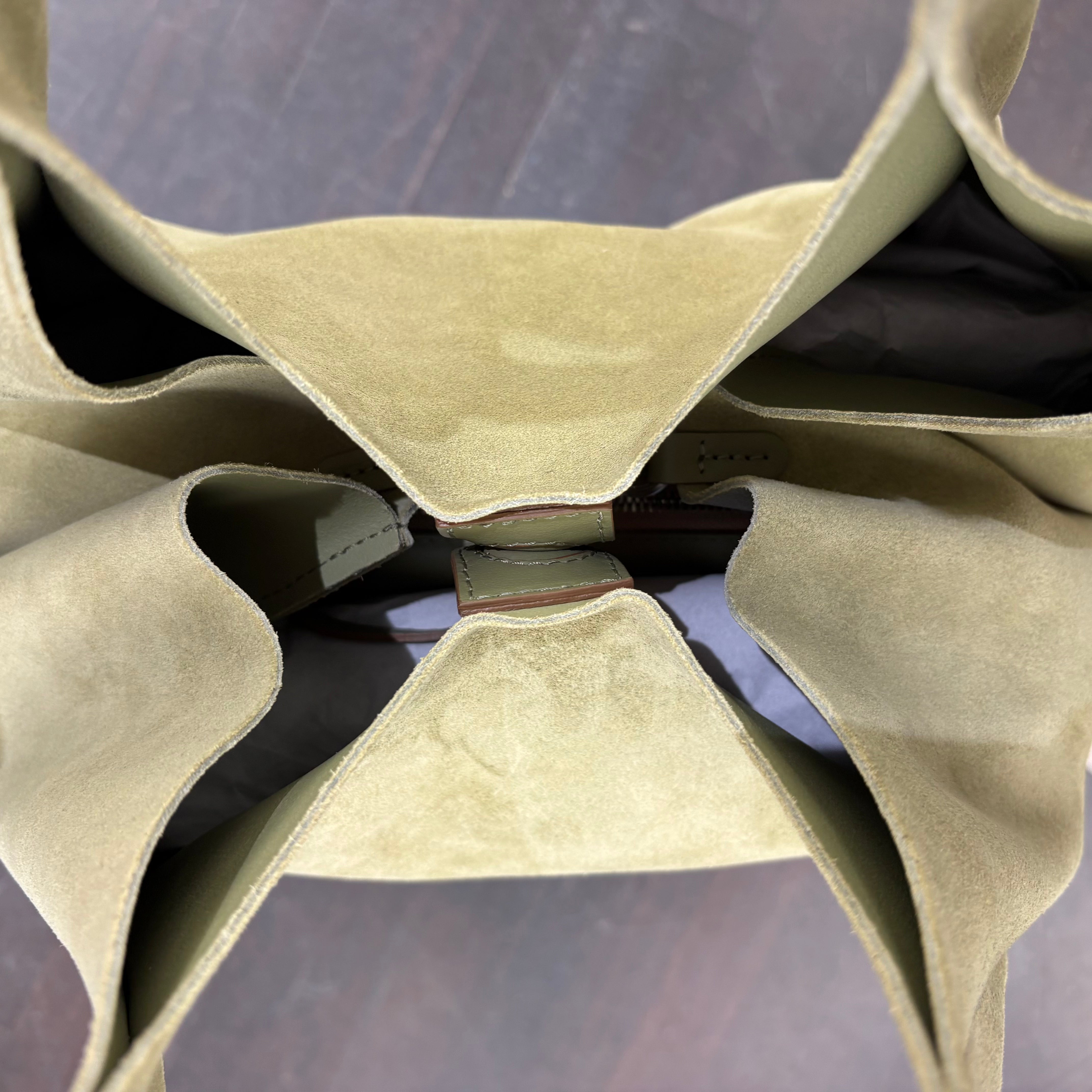 Gianni Chiarini borsa DUA WILLOW VERDE dimensione grande