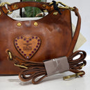 Campomaggi borsa LUIGIA CUORE cognac