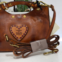 Campomaggi borsa LUIGIA CUORE cognac