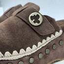 Mou SABOT suede moro