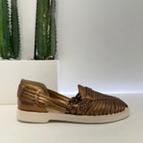 Mocassino TJ bronzo intrecciato
