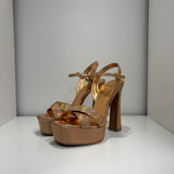 Giampaolo Viozzi sandalo viper rose gold