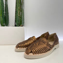 Mocassino TJ bronzo intrecciato