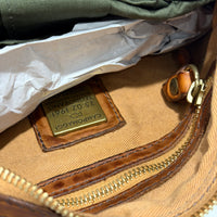 Campomaggi borsa VALERIA vacchetta tinta in capo con bustino interno in tessuto laminato