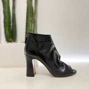 Stivaletto MONET spuntato nappa color nero
