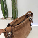 Alberto Luti borsa TEX fibbia turchese