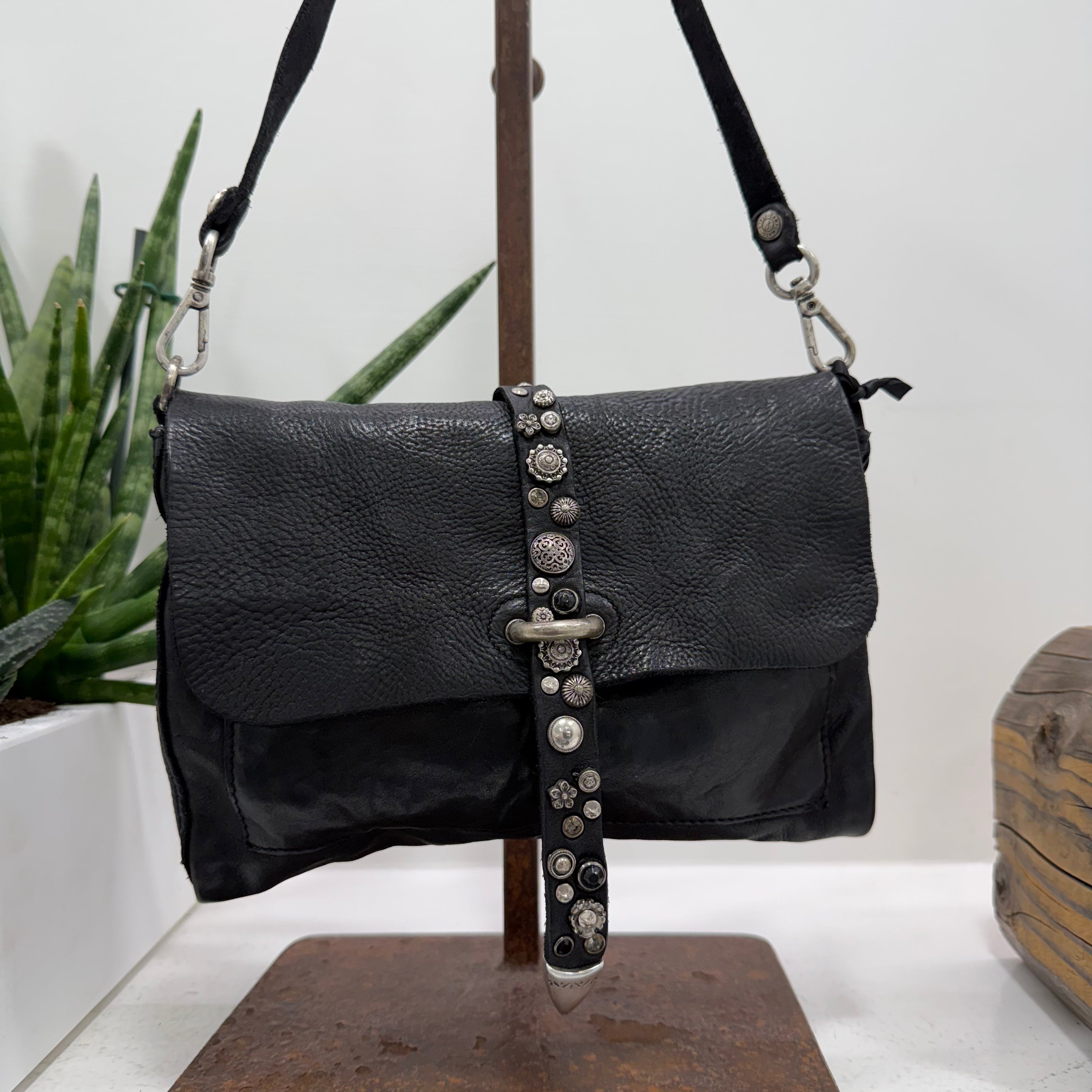 Campomaggi borsa ELGA borchie Cefalù