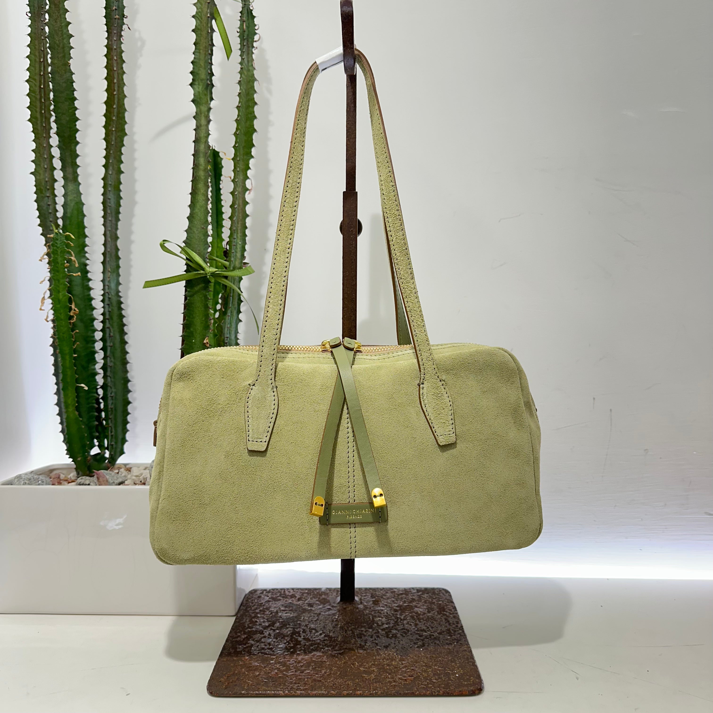 Gianni Chiarini ARYNA scamosciata verde dimensione media