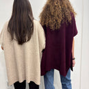 KIKISIX mantella COLLO PELLICCIA