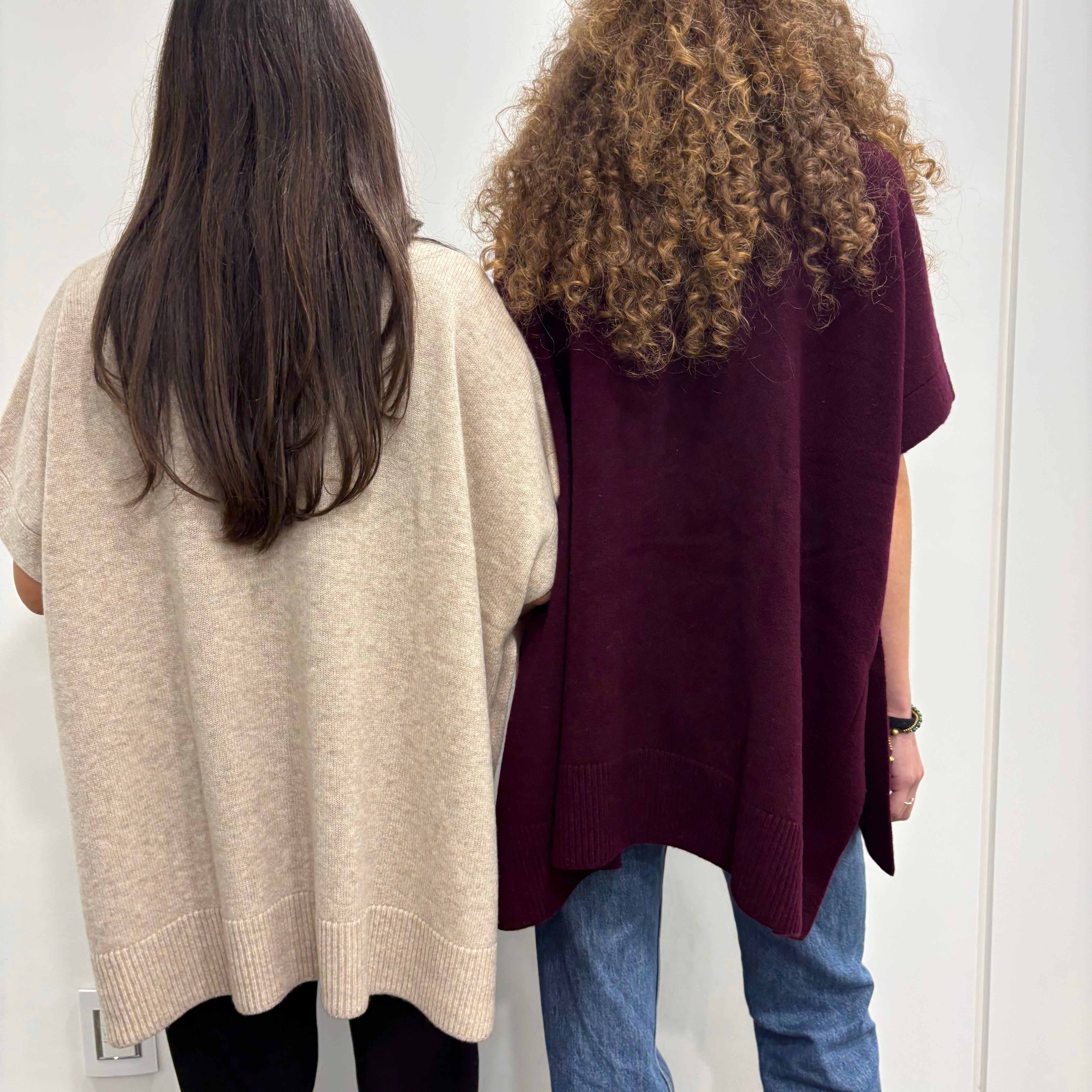 KIKISIX mantella COLLO PELLICCIA