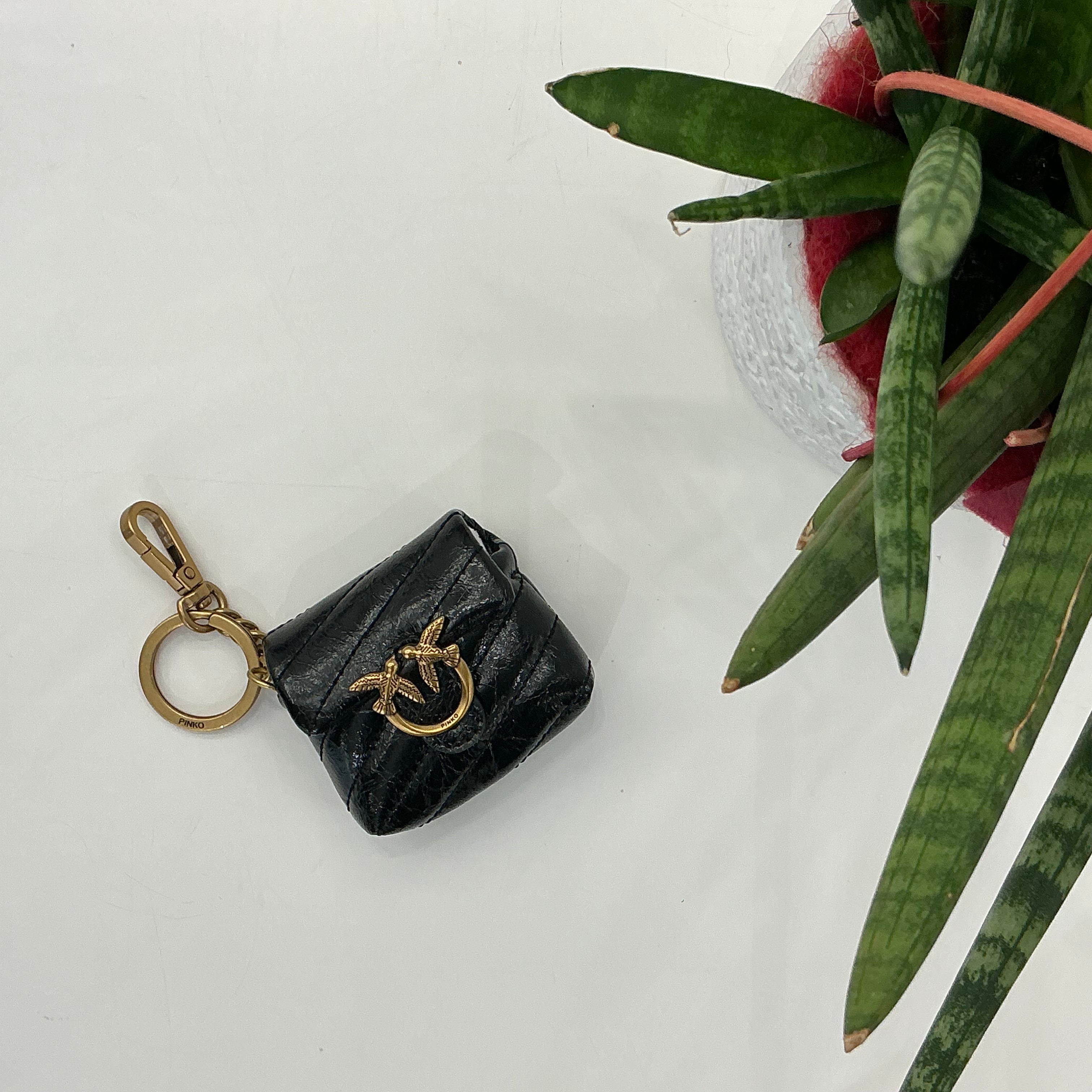 PINKO portachiavi AirPods love puff