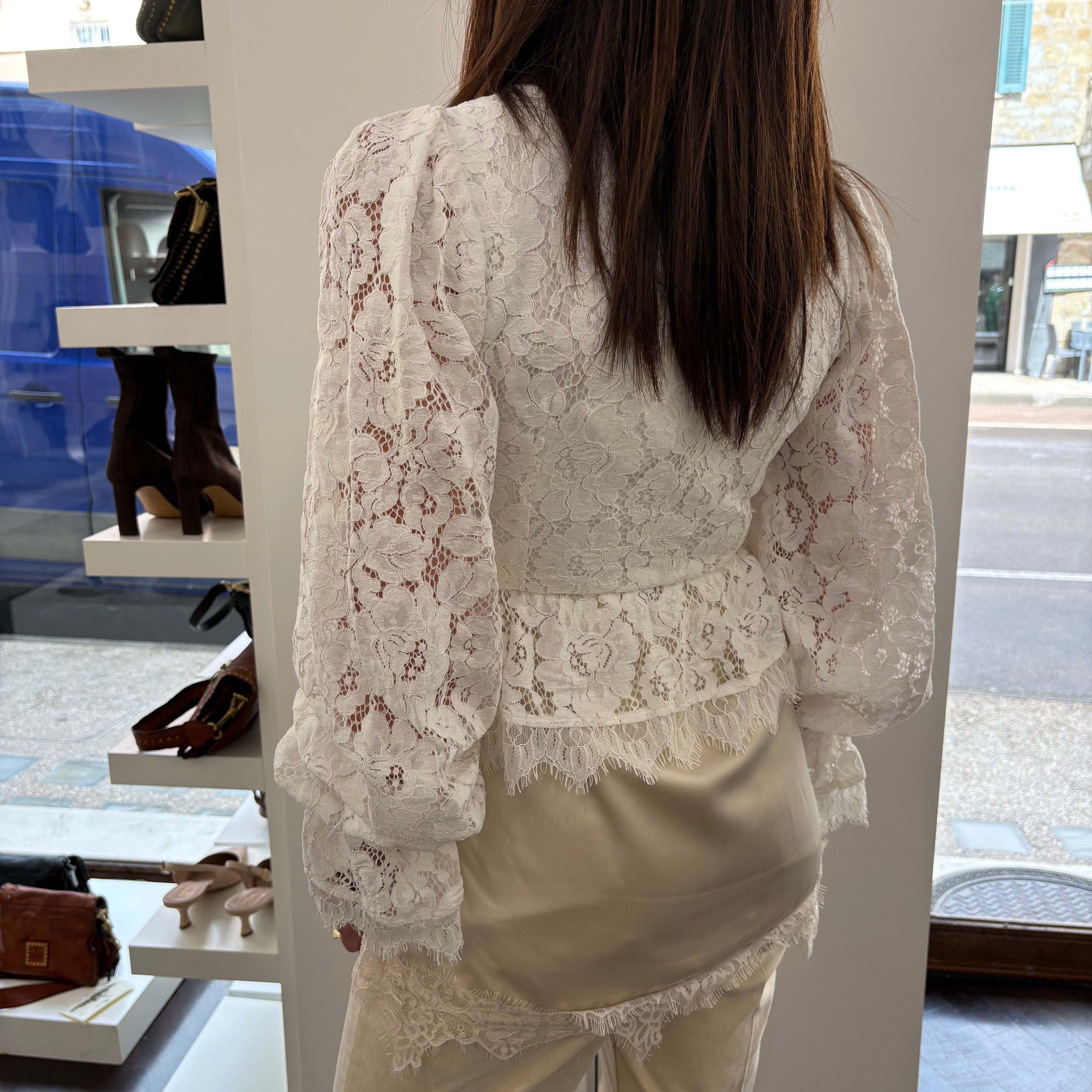 Camicia in pizzo