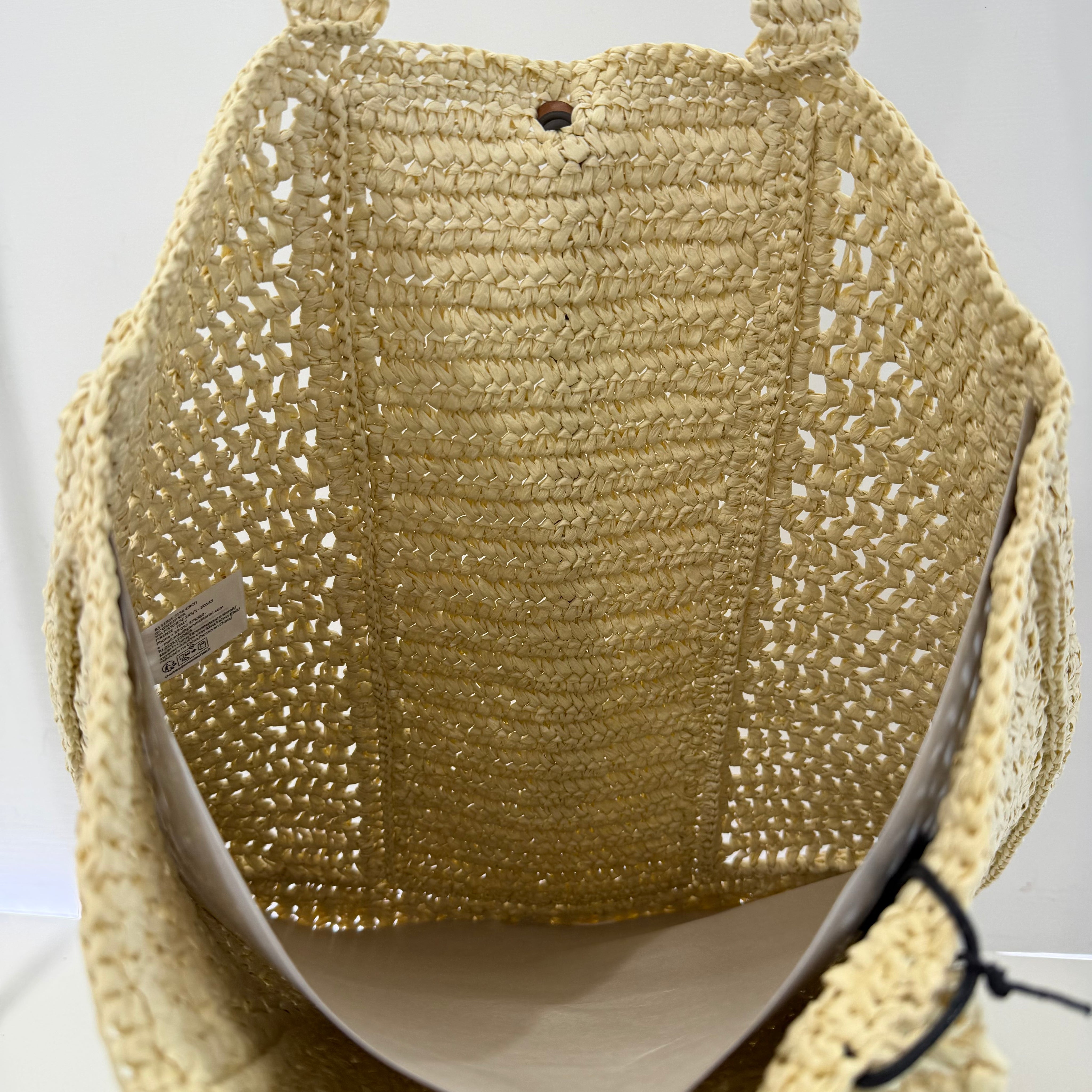 Gianni Chiarini PIATTINA NEFELI rafia intrecciata