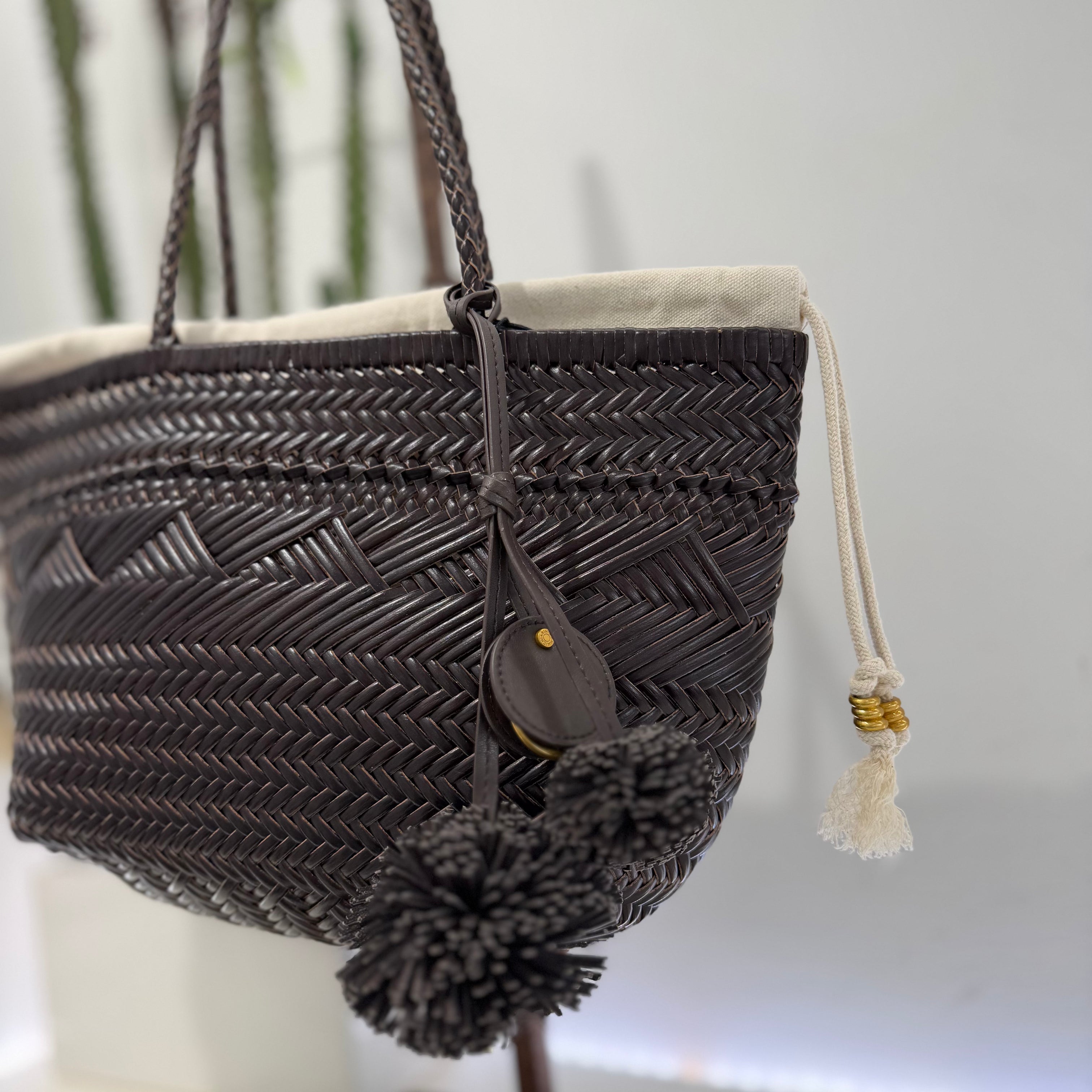 Gianni Chiarini borsa PALOMA PELLE intrecciata dimensione media