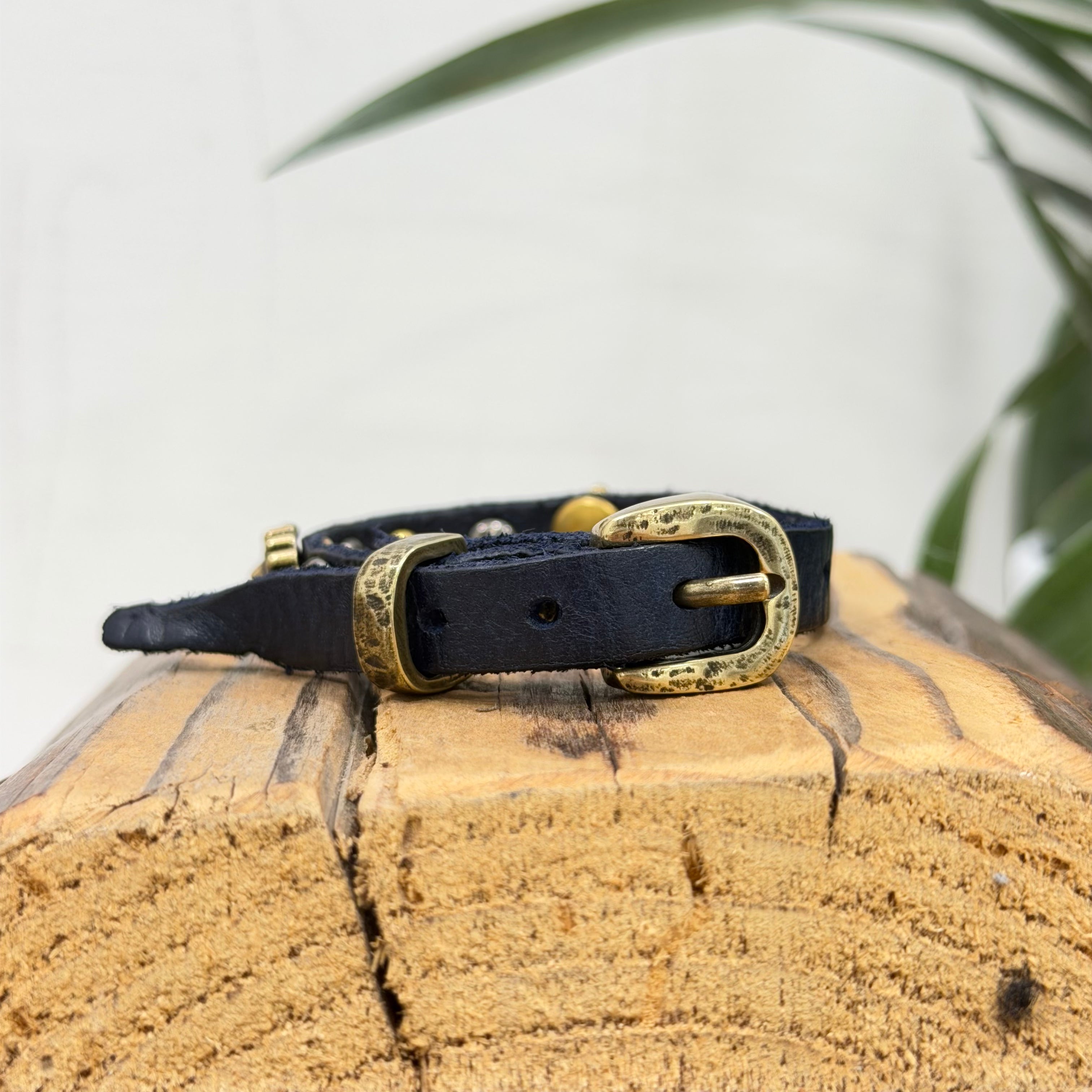 Campomaggi bracciale MIELE blu