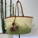 Gianni Chiarini borsa PALOMA RAFIA intrecciata dimensione grande