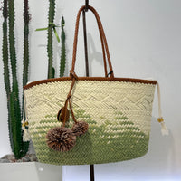 Gianni Chiarini borsa PALOMA RAFIA intrecciata dimensione grande