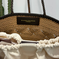 Gianni Chiarini borsa PALOMA PELLE intrecciata dimensione grande