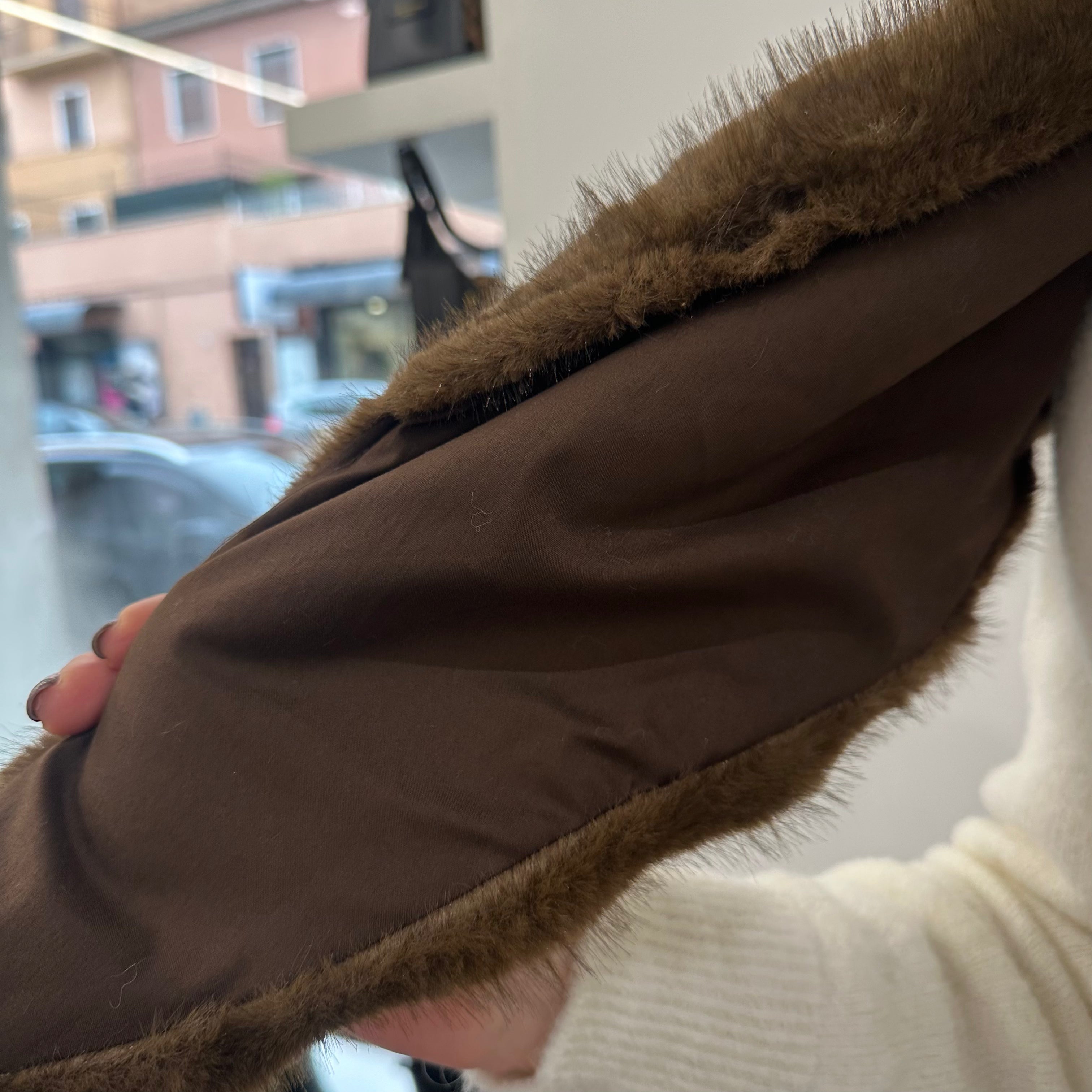 Scialle ecopelliccia COMETA