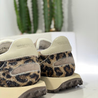 Moa sneakers modello running stampa animalier