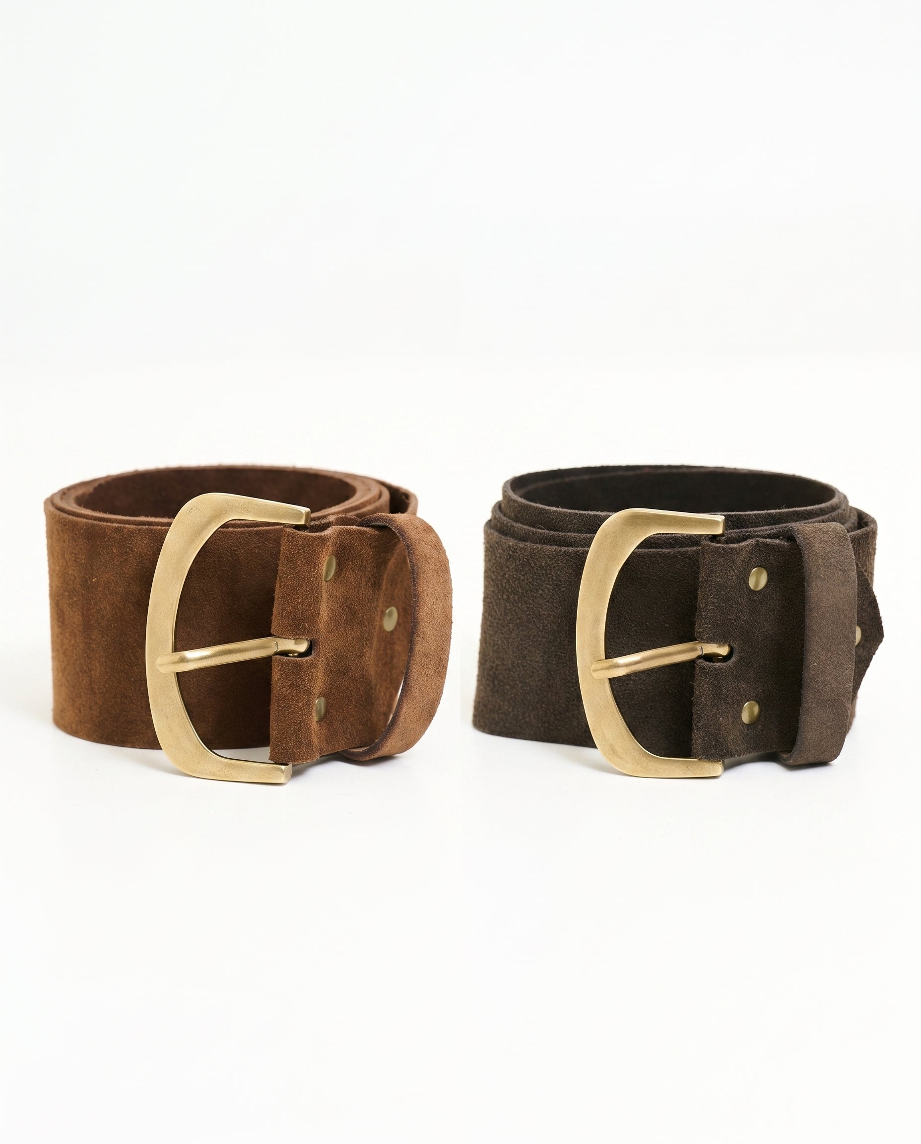Kikisix cintura suede FIBBIA WHISKY