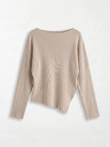 Maglia Scollo Asimmetrico