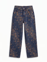 Pantalone jeans ORIENTE color BLU