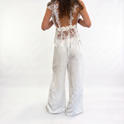 Pantalone SUNNY 2 pizzo bianco